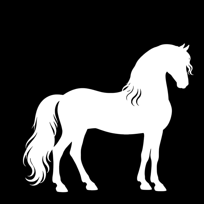 PRE / Andalusiër – Enkelen Motief Sticker