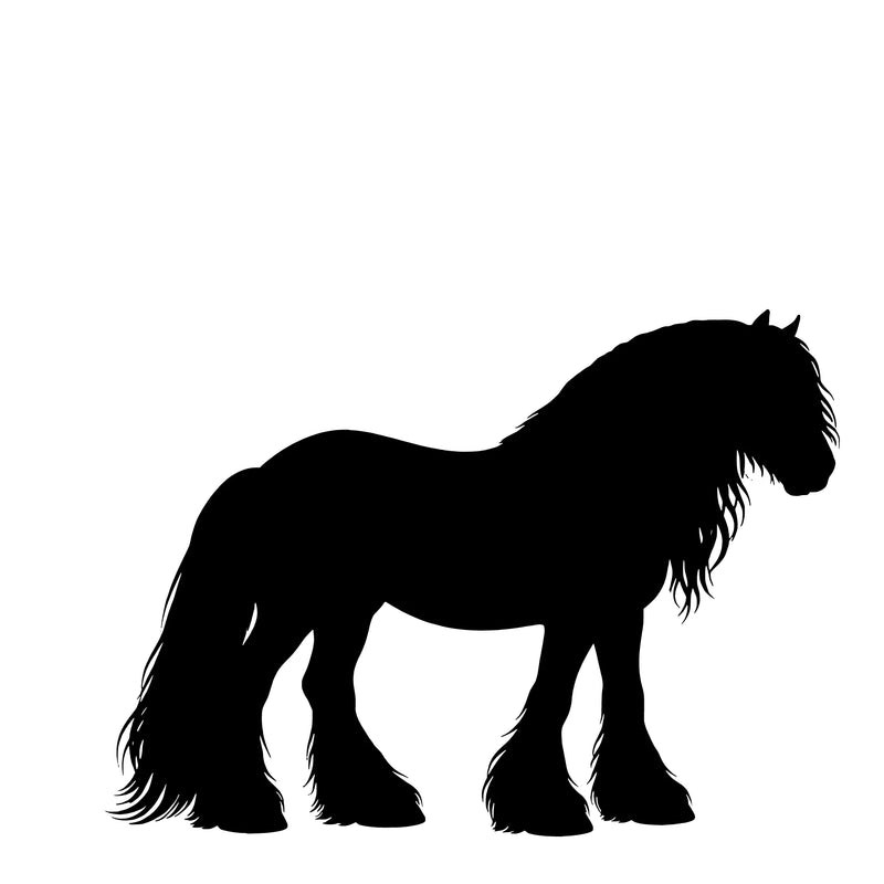 Tinker / Irish Cob – Enkelen Motief Sticker