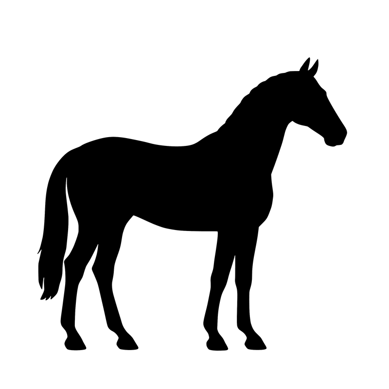 Deens Warmbloed – Enkelen Motief Sticker