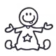Figuurpictogram voor gezinspostbus