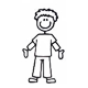 Figuurpictogram voor gezinspostbus