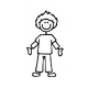 Figuurpictogram voor gezinspostbus