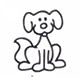 Figuurpictogram voor gezinspostbus