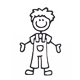 Figuurpictogram voor gezinspostbus