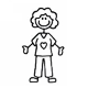Figuurpictogram voor gezinspostbus