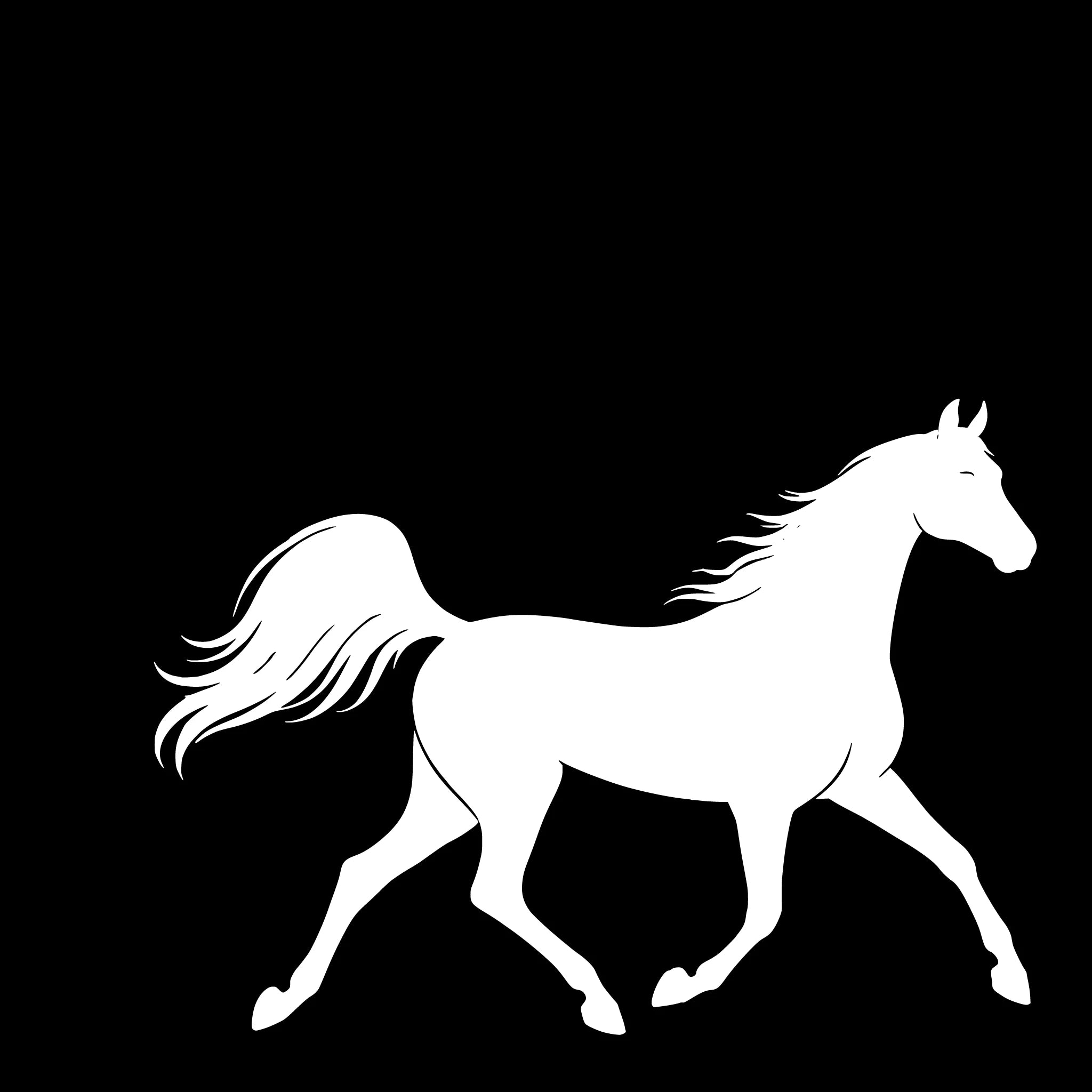 Arabisch Volbloed – Enkelen Motief Sticker