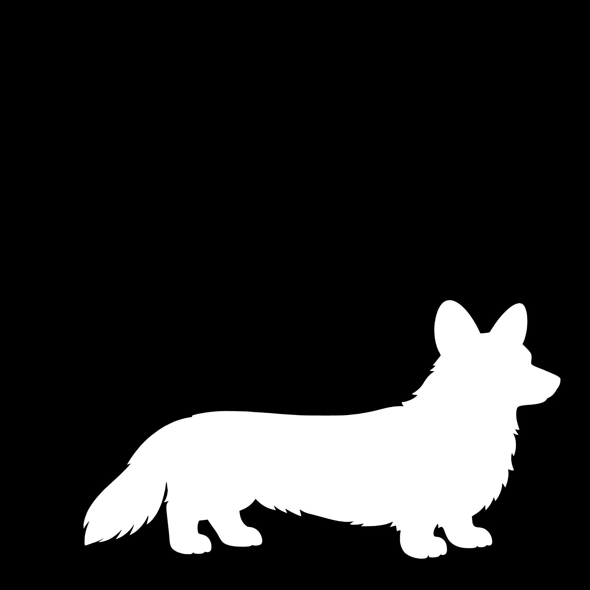 Cardigan Welsh Corgi – Enkelen Motief Sticker