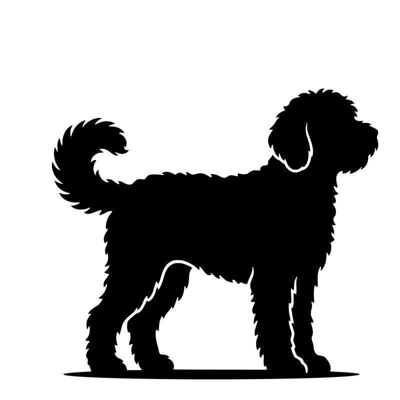 Goldendoodle – Enkelen Motief Sticker