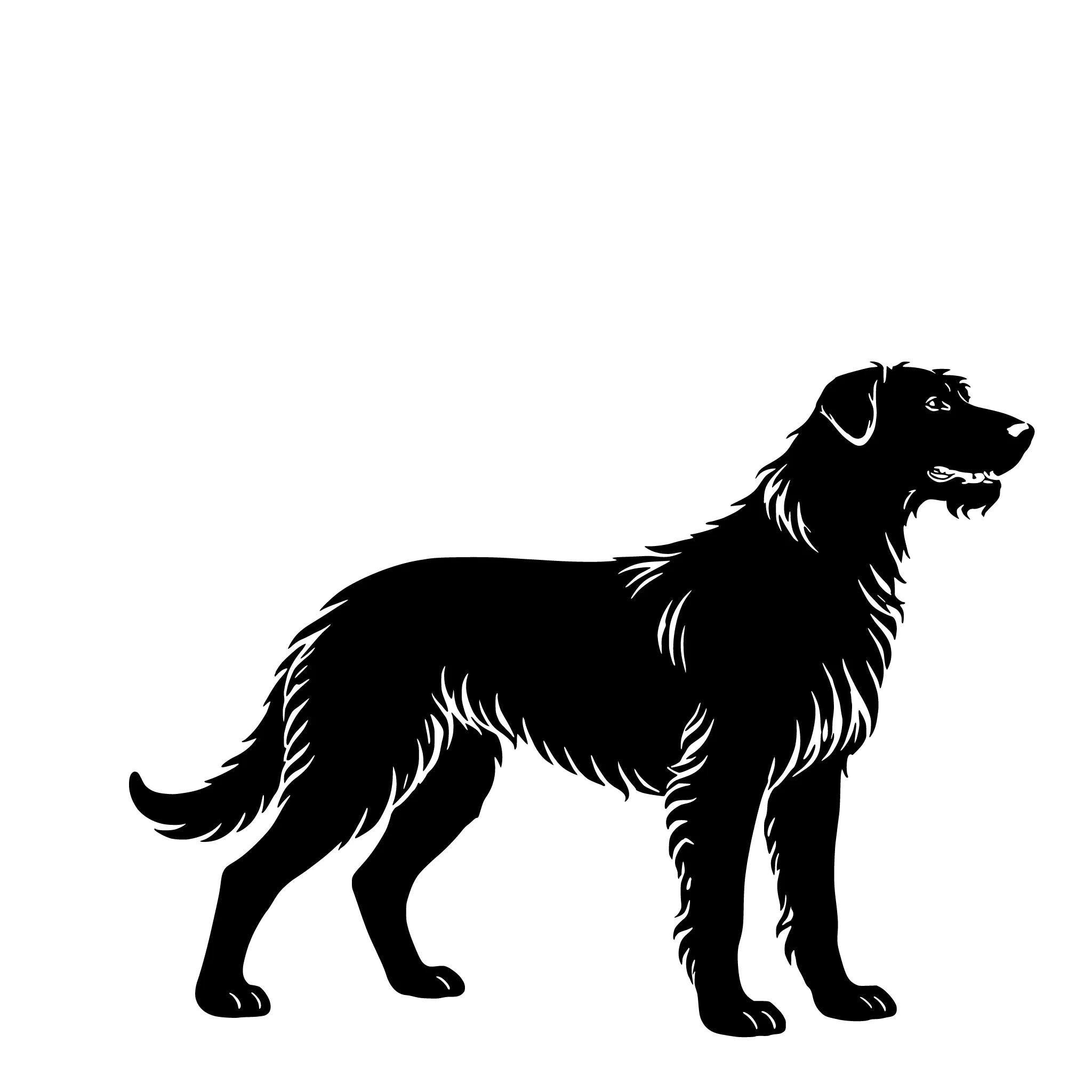Ierse Wolfshond – Enkelen Motief Sticker