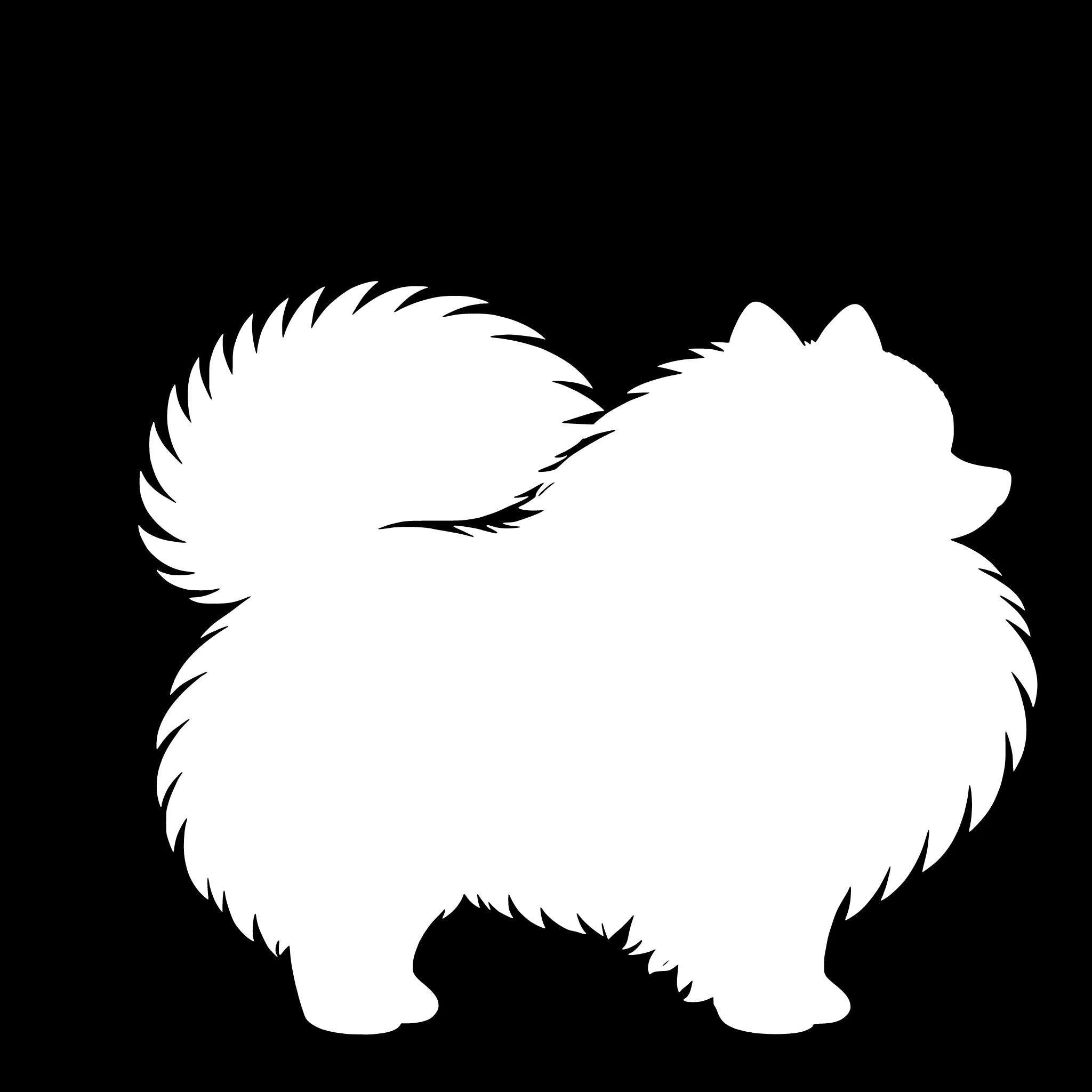 Pomeriaan – Enkelen Motief Sticker