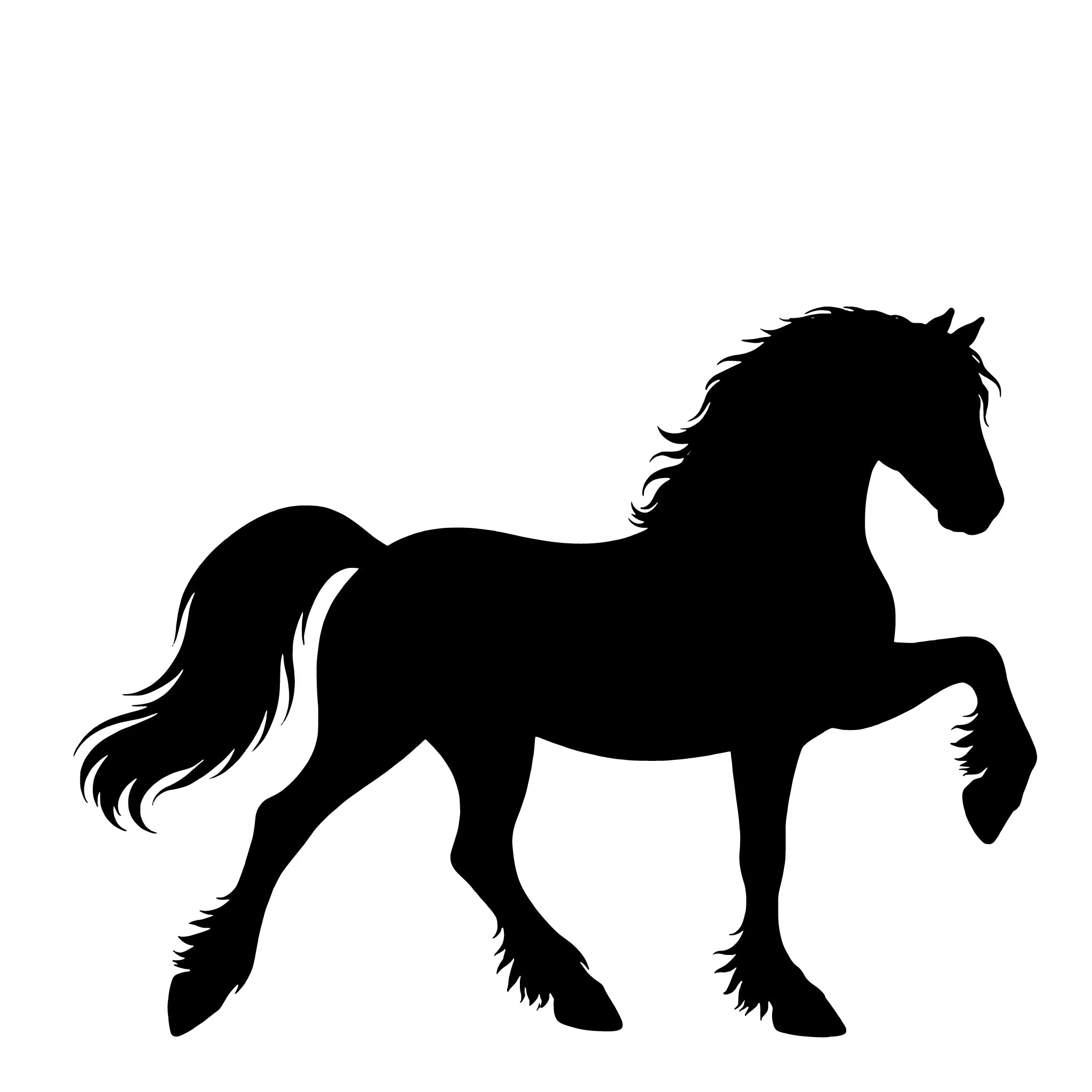  Welsh Cob – Enkelen Motief Sticker
